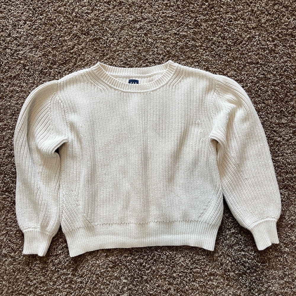 GAP shaker stitch cotton sweater size S